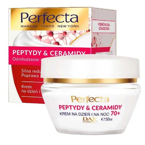 Krem na dzień i na noc Peptydy i Ceramidy 70+ Perfecta  50 ml