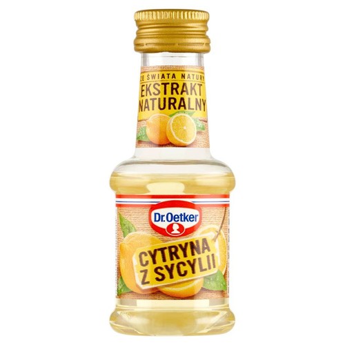 Ekstrakt naturalny Cytryna z Sycylii Dr.Oetker 30 ml