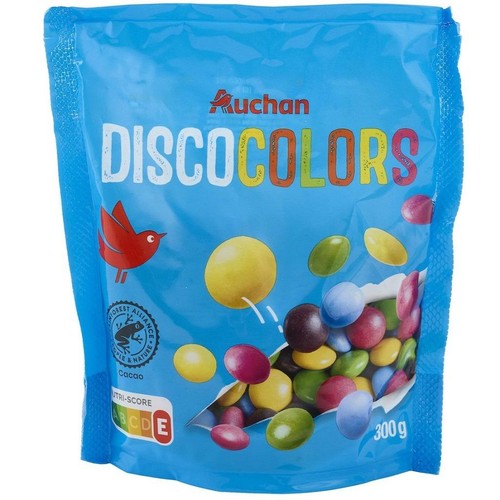 Draże kakaowe Auchan 300 g
