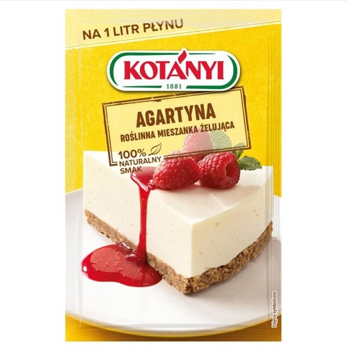 Agartyna roślinna mieszanka żelująca    Kotányi 20 g
