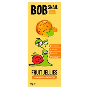 Galaretki jabłko-mango-dynia z nasionami chia  Bob Snail  27 g