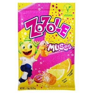 Zozole karmelki musujące cytrynowe i pomarańczowe Mieszko 1 kg