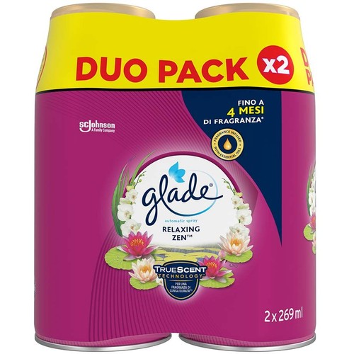 Zapas do automatycznego odświeżacza powietrza Glade 2 x 269 ml