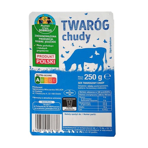 Twaróg chudy Pewni Dobrego 250 g