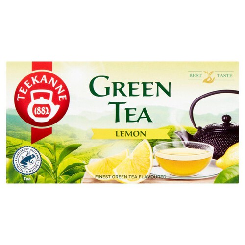 Green Tea Lemon Aromatyzowana herbata zielona Teekanne 20 torebek