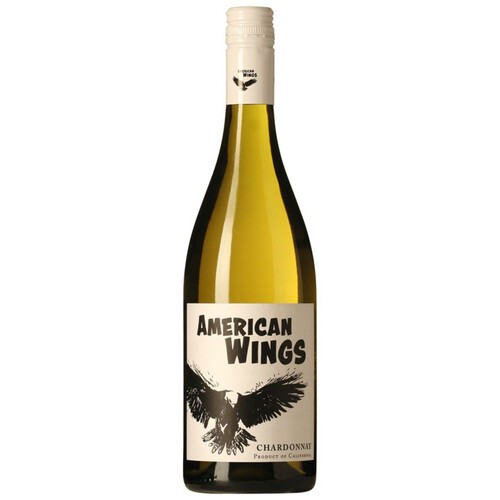 Chardonnay wino białe wytrawne American Wings  750 ml