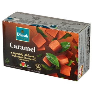 Czarna herbata z aromatem karmelu Dilmah 20 torebek