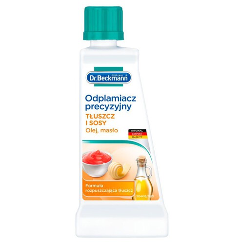 Odplamiacz precyzyjny tłuszcz i sosy Dr. Beckmann 50 ml