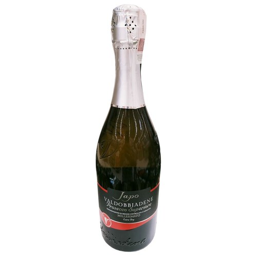 Prosecco wino białe półwytrawne musujące Japo 750 ml