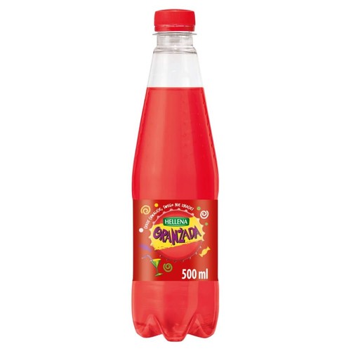 Napój gazowany Oranżada Czerwona Hellena 500 ml