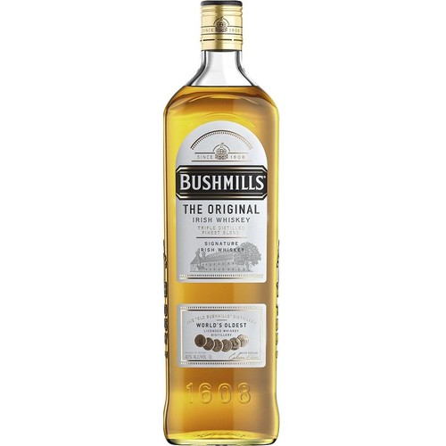 Whiskey Original alk. 40% obj. Bushmills 1 l