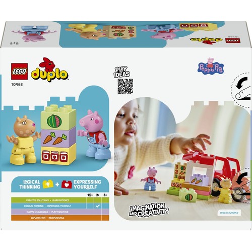DUPLO® Świnka Peppa Ciągnik i rynek 10468 LEGO 1 sztuka