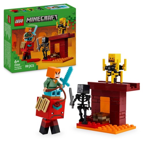 Minecraft® Bitwa na moście Netheru 21266 LEGO 1 sztuka
