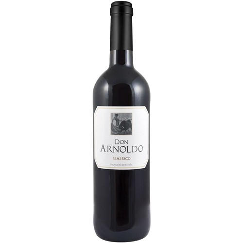 Wino hiszpańskie czerwone półwytrawne Tinto Semi Seco 11,0%  alk. Don Arnoldo 750 ml