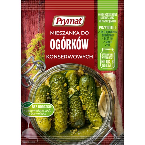 Mieszanka do ogórków konserwowych Prymat 40 g