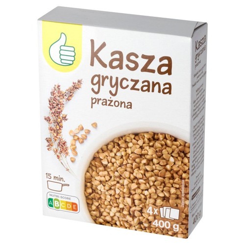 Kasza gryczana prażona Auchan 4 x 100 g