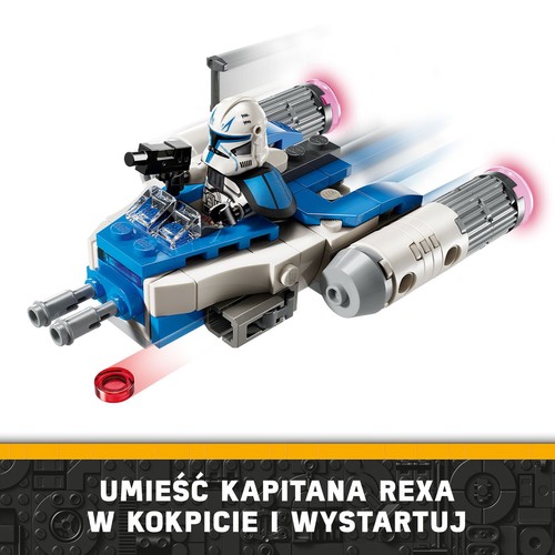 Star Wars Mikromyśliwiec Y-Wing kapitana Rexa 75391 LEGO 1 sztuka