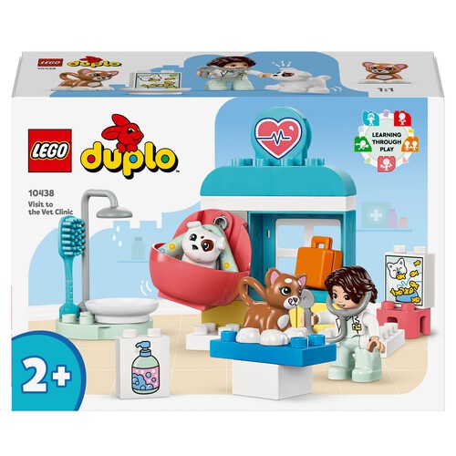 DUPLO® Town Wizyta w lecznicy dla zwierząt 10438 LEGO zestaw