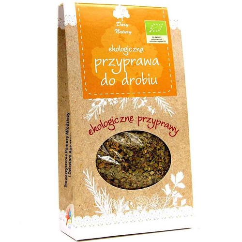BIO Ekologiczna przyprawa do drobiu Dary Natury 30 g