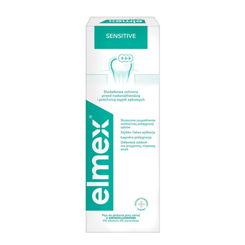 Płyn do płukania jamy ustnej Sensitive Elmex 400 ml