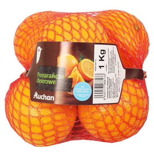 Pomarańcze deserowe Owoce Auchan 1 kg