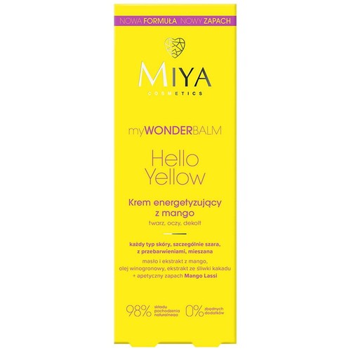 Krem energetyzujący z mango Miya 75 ml
