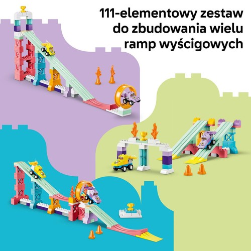 DUPLO Moje miasteczko Kreatywne rampy 3 w 1 z pojazdami 10478 LEGO 1 sztuka
