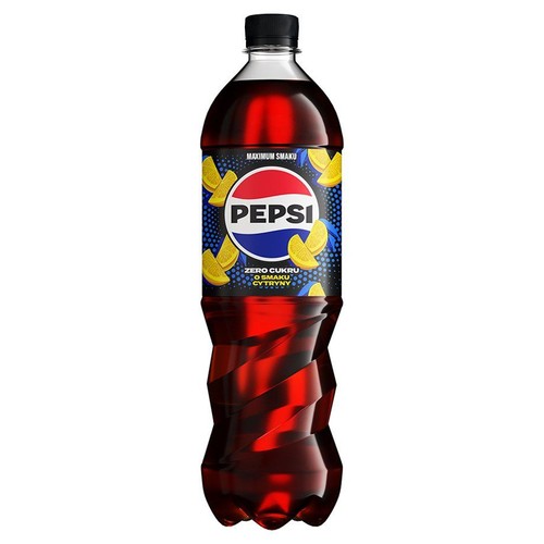 Napój gazowany Twist Zero o smaku cola z cytryną PEPSI 850 ml