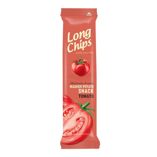 Chipsy ziemniaczane o smaku pomidorów Long Chips 75 g