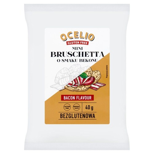 Mini Bruschetta o smaku bekonu Ocelio 40 g