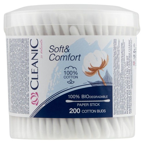 Patyczki higieniczne Cleanic 200 sztuk