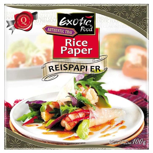 Papier ryżowy 22 cm okrągły  Exotic Food 100 g