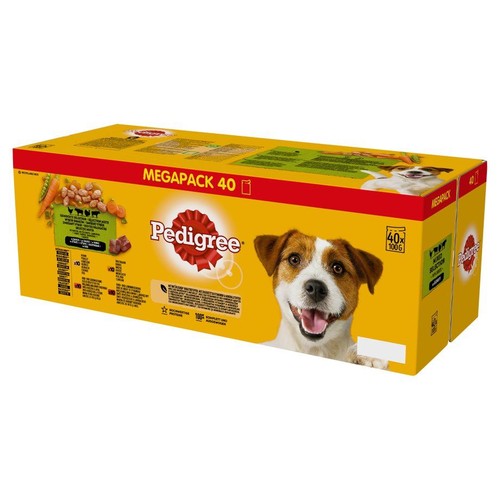 Karma mokra dla psów mix smaków Pedigree 40 x 100 g