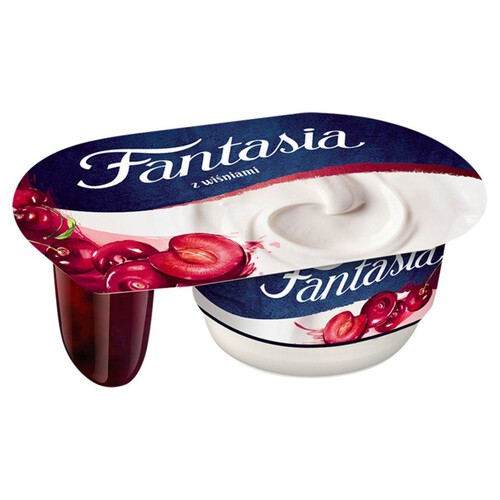 Fantasia Jogurt kremowy z wiśniami Danone 118 g