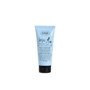 Jeju pasta w czarne kropki przeciw zaskórnikom ZIAJA 75 ml