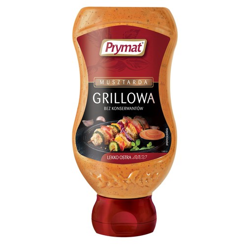 Musztarda grillowa lekko ostra Prymat 300 g