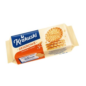 Herbatniki Deserowe z cukrem Krakuski 200 g