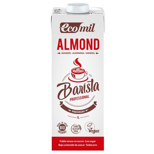BIO Napój migdałowy dla baristy EcoMil 1 l