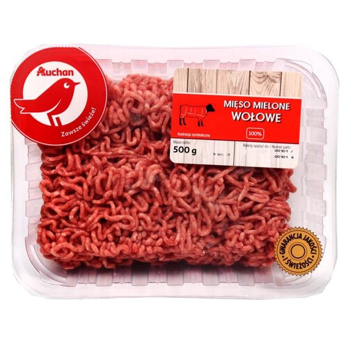 Mięso mielone wołowe MAP Auchan 500 g