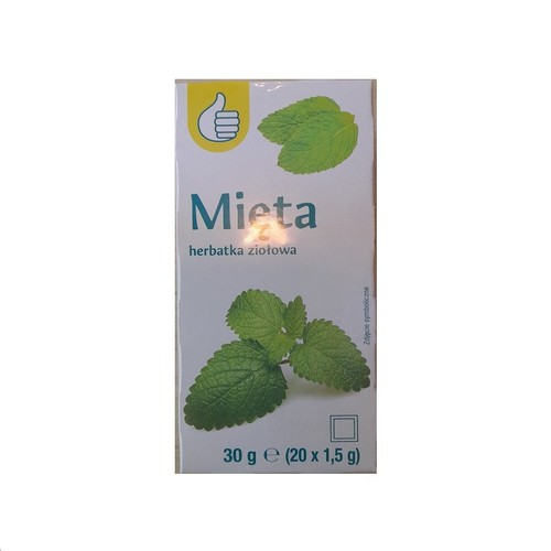 Mieta herbatka ziolowa   Auchan 20 torebek