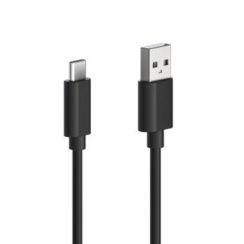 Kabel USB z końcówkami typu C i typu A.