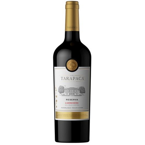 Wino czerwone wytrawne Reserva Carmenere alk. 13,5% obj.   Tarapaca  750 ml