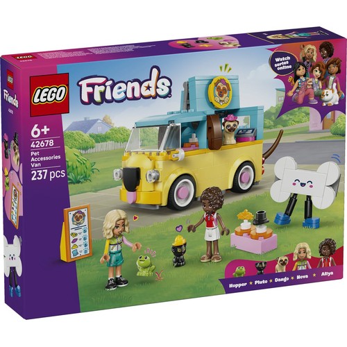 Zestaw Friends Furgonetka z akcesoriami dla zwierząt 42678 LEGO 1 sztuka
