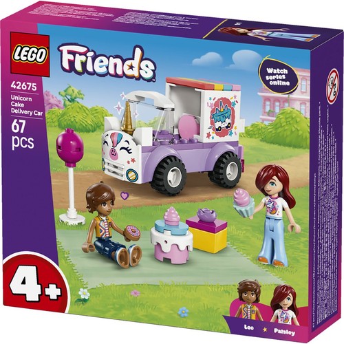 Zabawka Friends Jednorożcowa dostawa tortu 42675 LEGO 1 sztuka