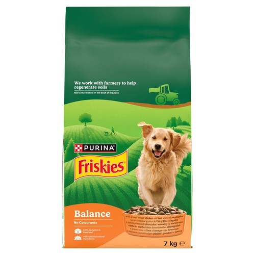 Karma sucha dla psów z kurczakiem, wołowiną i warzywami Balance Purina 7 kg