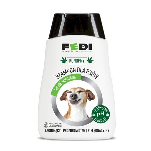 Szampon konopny dla psów sierść mieszana Fedi 300 ml