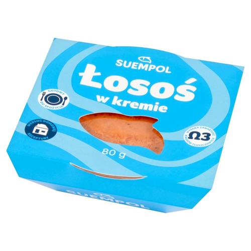 Łosos wędzony w kremie  Suempol 80 g