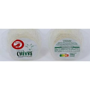 Ser kozi z mleka pasteryzowanego Auchan 120 g
