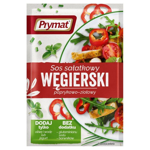 Sos sałatkowy paprykowo-ziołowy węgierski Prymat 9 g