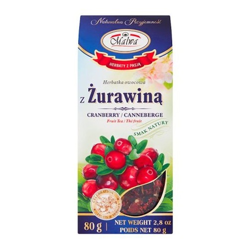 Herbata owocowa żurawina susz Malwa 80 g